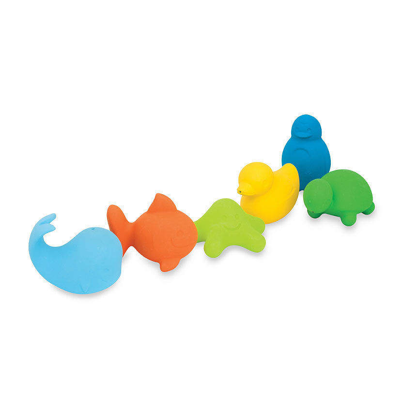 Simple Colorful Bath Toys