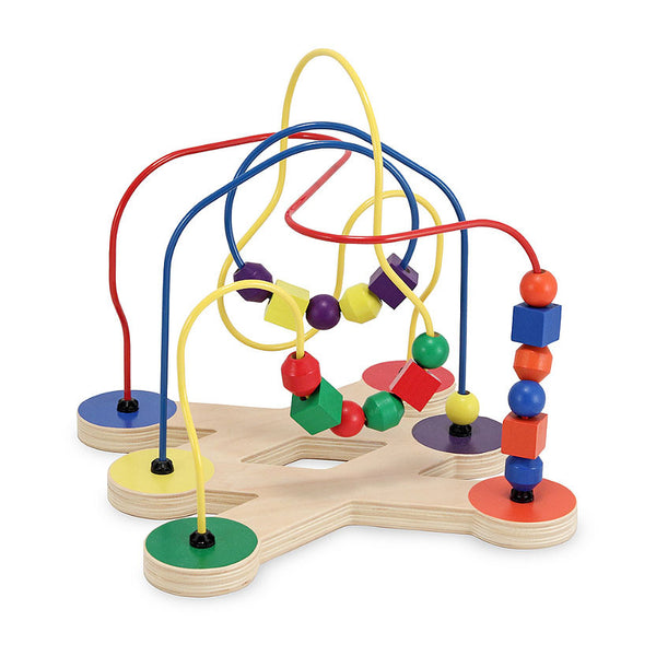 Playful Elephants Bead Maze